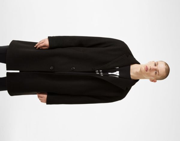 Bershka Kompfort Coat Oberbekleidung Herren Schwarz | OalGznHalu3