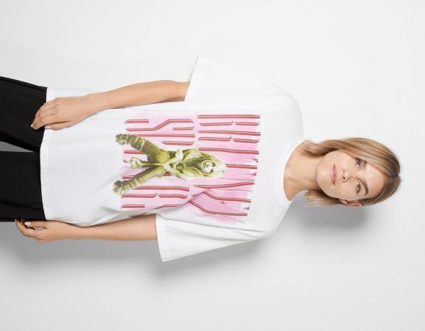 Bershka Kurzes Sleeve With Britney Spears Print T-shirts Damen Weiß | KeNskyUKotw