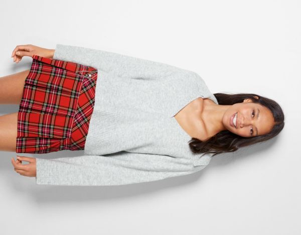 Bershka Mini With Pleat Details Röcke Damen Rot | hveqx8AXVAR