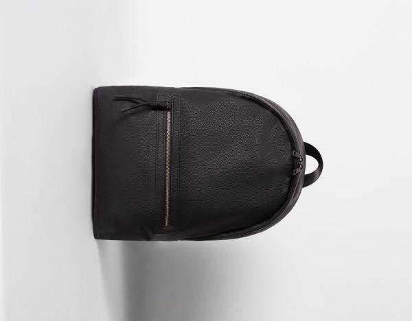 Bershka Monochrome Backpack Tasche Herren Schwarz | C4J5wyEMJgM