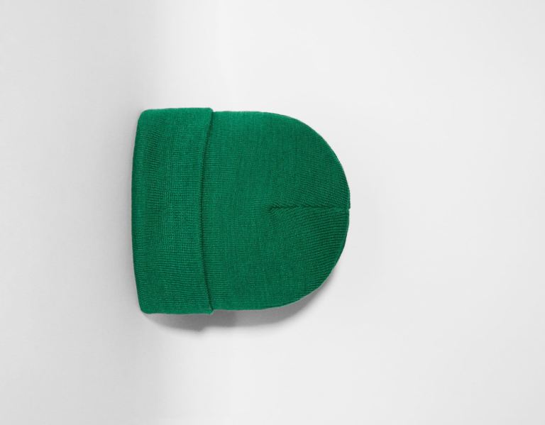 Bershka Basic Beanie Kappen Herren Grün | tt0Gy2mnY5v