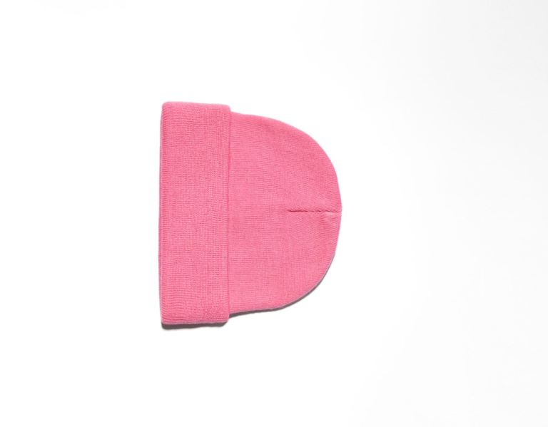 Bershka Basic Beanie Kappen Herren Rosa | zV6wCe7QEhn