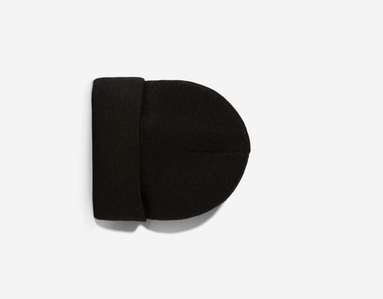 Bershka Basic Beanie Kappen Herren Schwarz | UxZJA9uExNl