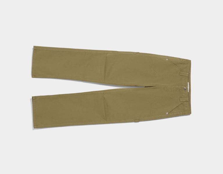 Bershka Baumwoll Cargo Carpenter Hose Damen Khaki | E1PDDaoKKjJ