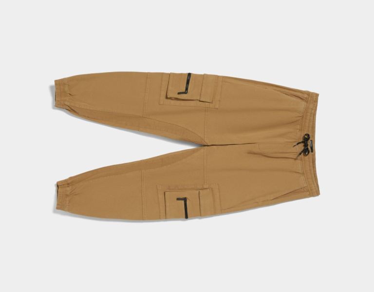 Bershka Cargo Joggers Hose Herren Braun | 2xnaWiW2zeq