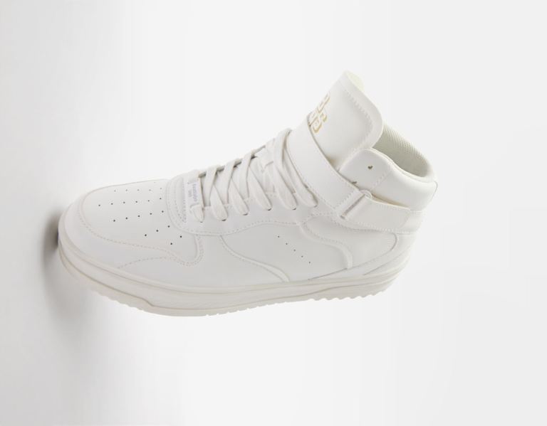 Bershka High-top Sportschuhe Herren Weiß | opfdZpselHA