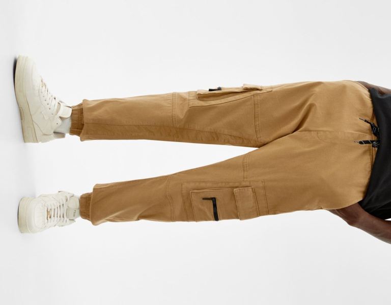 Bershka Joggers Cargo Herren Braun | UvXVDc2Vdqj