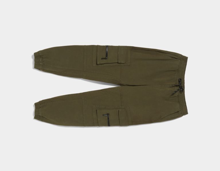 Bershka Joggers Cargo Herren Khaki | SYH73Q7jby6