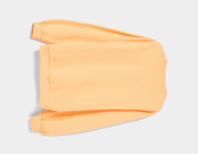 Bershka Oversize Crew Neck Sweatshirts Herren Orange | 7DHuazFoQ4y