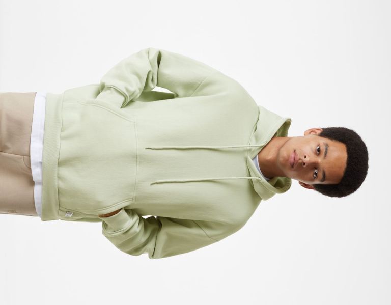 Bershka Oversize Hoodie Trainingsanzug Herren Grün | LorCOJEYK5M