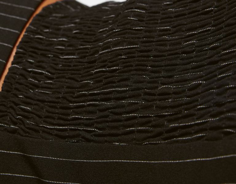 Bershka Pinstripe Bustier Top Anzüge Damen Schwarz | QakumBUa4HD