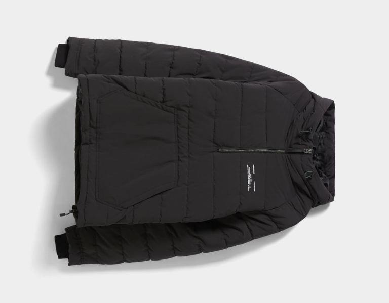 Bershka Puffer With Pouch Pocket Daunenjacken Herren Schwarz | ljHxk9BbgD6