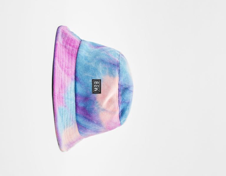 Bershka Terrycloth-effect Tie-dye Bucket Hüte Herren Grün | MO5JziZgFTr