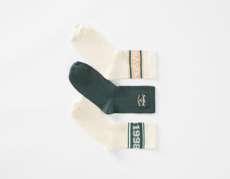 Bershka Xl Keyring Socken Damen Grün | EFFrP7sh9u8